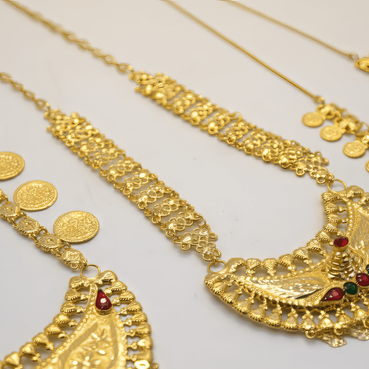 گردنبند طلا مدل مهجر